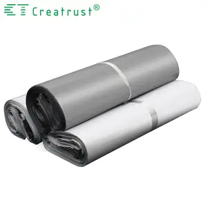 Creatrust 20x35cm 최신 택배 가방 핑크 셀프 씰 접착 포장 가방 방수 봉투 우편물 우편 우편 우편 가방