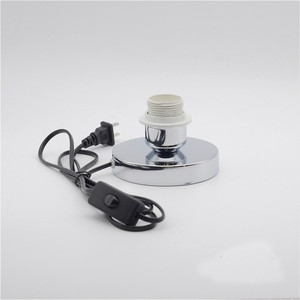 Camera <span class=keywords><strong>da</strong></span> letto Comodino luce decorativa E27 vite portalampada supporto Della <span class=keywords><strong>Lampada</strong></span> <span class=keywords><strong>da</strong></span> <span class=keywords><strong>tavolo</strong></span> con interruttore spina del cavo di alimentazione - Product Image 4