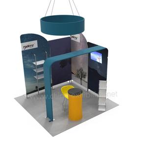 Рекламный световой короб 3x3 нового дизайна для выставочной торговли по отличной цене