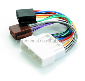 Car Stereo Radio CD Player Instale Cablagem Audio Radio Wire Harness Fabricante - Product Image 4