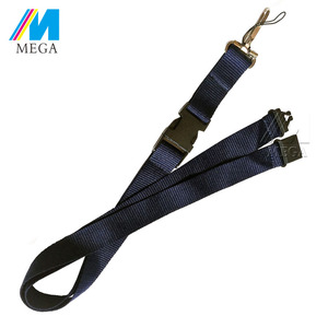 Offerta Speciale MEGA PBL010 Cordino per Fischietto 20mm Nero Liscio in Poliestere Ecologico con Gancio Staccabile e Stampa Serigrafica ID - Product Image 4