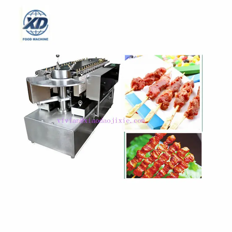 Automatische Spies Sate Grill Machine, Elektrische Kabab Griller Bbq, Kip Gehaktbal Grill Machine