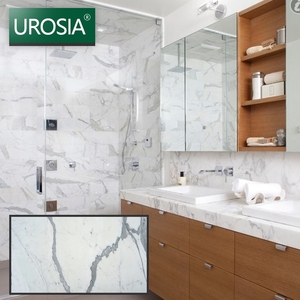 Venta caliente precio barato diseño moderno baño italiano <span class=keywords><strong>Carrara</strong></span> blanco de mármol en M2 azulejos de pared de suelo de mármol - Product Image 3