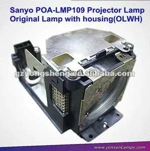 Poa-lmp103 projetor sanyo lâmpada fit para sanyo plc-xu100 projetor original