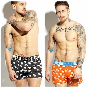 2022 cotton underwear animals printing men boxer & shorts