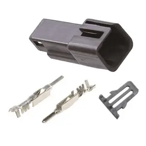 Otomotiv 2 yollu konnektör konut 12047663 siyah terminal ile 12047663 ve konut parçaları 12047665 - Product Image 1