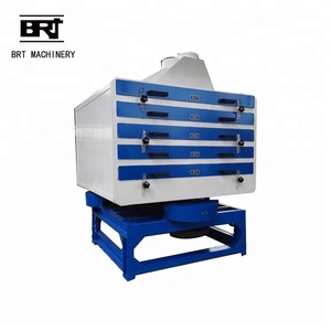 White Rice Grader Größen sortiermaschine 1-3T/H/Reismühle Automatisches MMJP Vibrierendes Reiss ortier sieb - Product Image 1