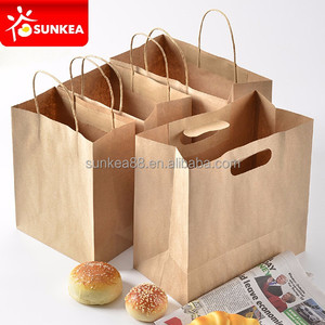 <span class=keywords><strong>Sac</strong></span> en papier <span class=keywords><strong>kraft</strong></span> jetable biodégradable de chine pour fruits et légumes avec votre propre logo - Product Image 3