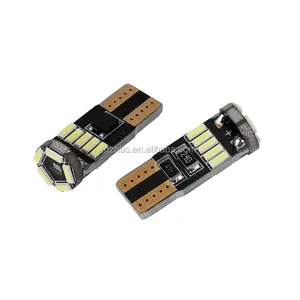 ใหม่ T10 168 W5W 15 SMD 4014รถลิ่มด้านข้าง Lggage ช่องแสงสีขาวด้านข้างแสง