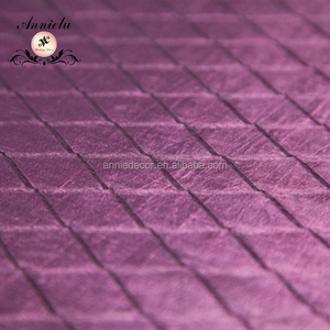 Kim cương có hình dạng nghiền nát taffeta wedding <span class=keywords><strong>pintuck</strong></span> bảng cho bữa tiệc sự kiện - Product Image 3