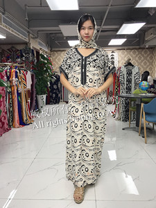 Wholesale African <strong>Fashion</strong> <strong>Kitenge</strong> Dress Designs Plus Size Straight Dress - Product Image 2