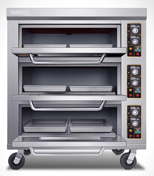 Kitchen Electric Oven Automatic Bread Baking Oven Kitchen Equipment Heavy Duty Industrial Electric Oven