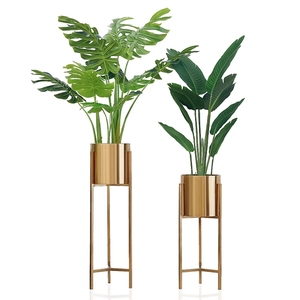 Supporto per fiori da sposa in metallo occasione per matrimoni ed eventi supporti decorativi angolari in stile nordico mobili per soggiorno in acciaio dorato in metallo - Product Image 3