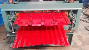 Máy Cán CuộN Tấm Lợp Sóng Nhỏ Bằng Thép Kim Loại Tự Động Hoàn Toàn Sản Xuất Tại Trung Quốc - Product Image 3