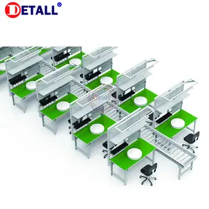 Automation air conditioner Assembly Line with Transfer Ball Roller Table