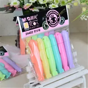 Sinh Thái Thân Thiện Với Mua Sắm Trực Tuyến Kích Thước Nhỏ Đầy Màu Sắc Tên Lửa Đánh Dấu Bút Highlighter 027 - Product Image 4