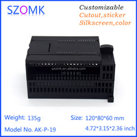 Boîtier en plastique ABS personnalisé pour PLC S7-200, indice de protection IP54, 120x80x60mm, pour logiciel Siemens
