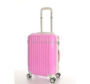 360 graus spinner rodas PC brilhante superfície hardside viagens sacos ereto trole mala peso leve transportar na bagagem - Product Image 2