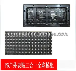 Coreman DIP 3 IN 1 tam renkli p10 açık led p10 rgb ekran modülü kapalı p3 p4 p5 hd led modülü paneli
