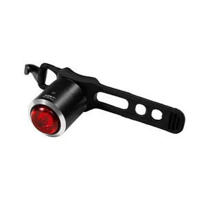 Intelligent USB Rechargeable Aluminum Bicycle Rear Light Seatpost Mounted Flashing Tail Bike Light