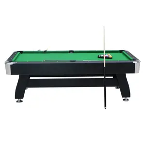 Haute qualité 6FT 7ft 8ft d'intérieur en bois sport 8 boule de billard table de billard à vendre