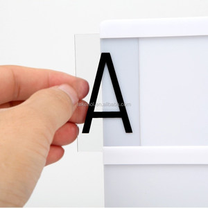 Ánh sáng Lên Cuộc Sống Của Bạn A4-Đen Battery Operated Cinema <span class=keywords><strong>LightBox</strong></span> <span class=keywords><strong>Retro</strong></span> Billboard - Product Image 3