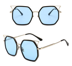 2019 <span class=keywords><strong>de</strong></span> alta calidad <span class=keywords><strong>de</strong></span> moda <span class=keywords><strong>de</strong></span> las mujeres Plaza ojo <span class=keywords><strong>de</strong></span> <span class=keywords><strong>gato</strong></span> espejo <span class=keywords><strong>gafas</strong></span> <span class=keywords><strong>de</strong></span> sol personalizadas - Product Image 4