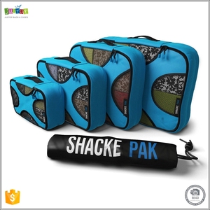 Astuccio in rete portatile Justop con cerniera e cubetti set <span class=keywords><strong>Organizer</strong></span> per valigie da viaggio - Product Image 6