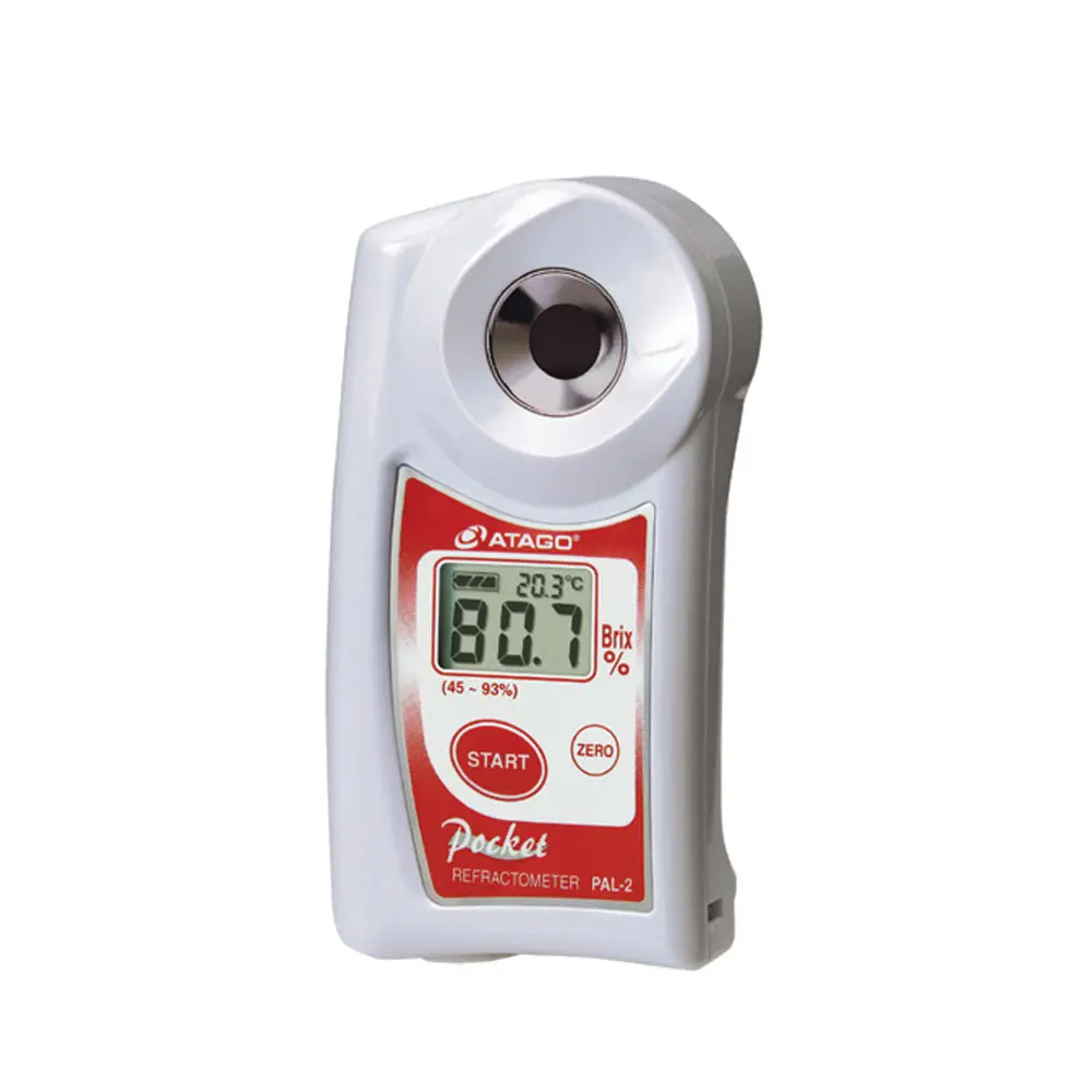 Портативный Цифровой рефрактометр или автоматический поляриметр (рефрактометр Atago brix) рефрактометр PAL-2, медовый рефрактометр
