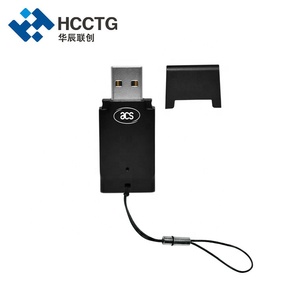 ISO 7816 antarmuka USB Chip EMV SIM-size Smart Card Reader ACR39T-A1