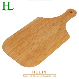 Tabla de <span class=keywords><strong>pizza</strong></span> de bambú de alta calidad Tabla de cortar de bambú con mango