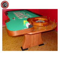 Tables de Jeux de Casino QIN LONG de Luxe : Roulette, Baccara, Blackjack, Poker Texas, Jetons, Pliables, Carrées et Ovales pour le Divertissement