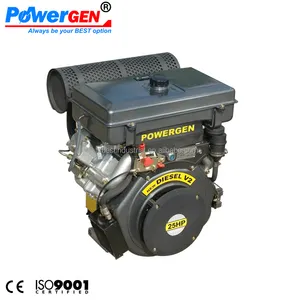 ホットセール!!! POWER-GEN Motorcycle Conversion Air Cooled 25HP 2気筒V Twin Diesel Engine