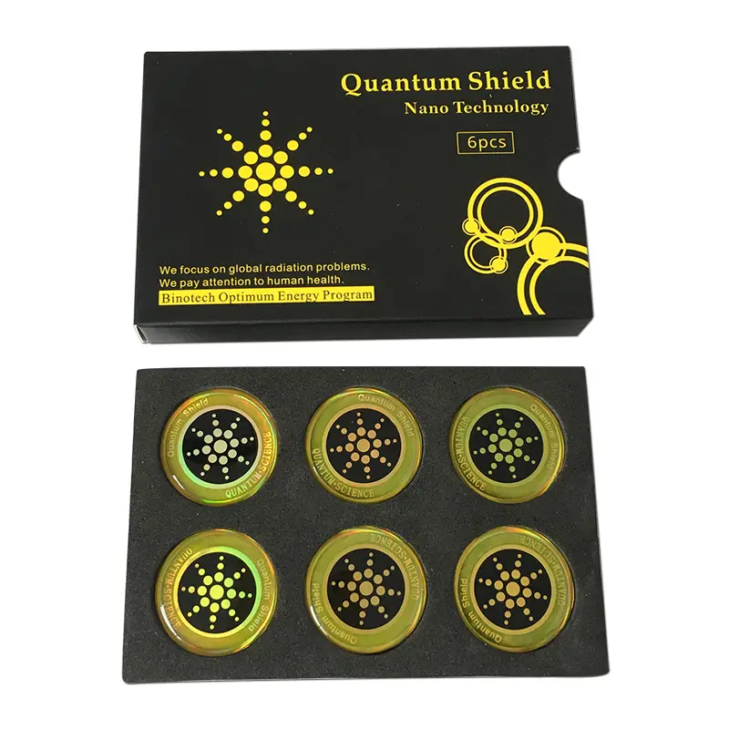 Quantum Shield Aufkleber Handy Aufkleber für Handy Strahlens chutz von EMF Fusion Excel Anti-Strahlung