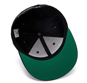2015 OEM sunny 6 panel new <span class=keywords><strong>er</strong></span> Caps green underbrim snapback hats custom straps - Product Image 3