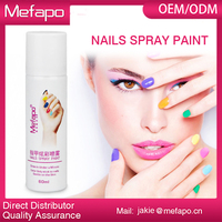 Marque privée OEM Vernis à ongles spray Vernis à ongles à séchage rapide