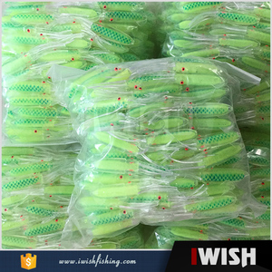 การผลิตสีเขียวอินโดนีเซียตกปลาร้านค้าซื้อปลาหมึกขนาดเล็กเหยื่อตกปลา - Product Image 1