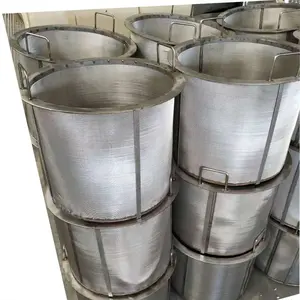 Stainless Steel Wire Mesh Filtering Tube / Beer Brewing Bucket