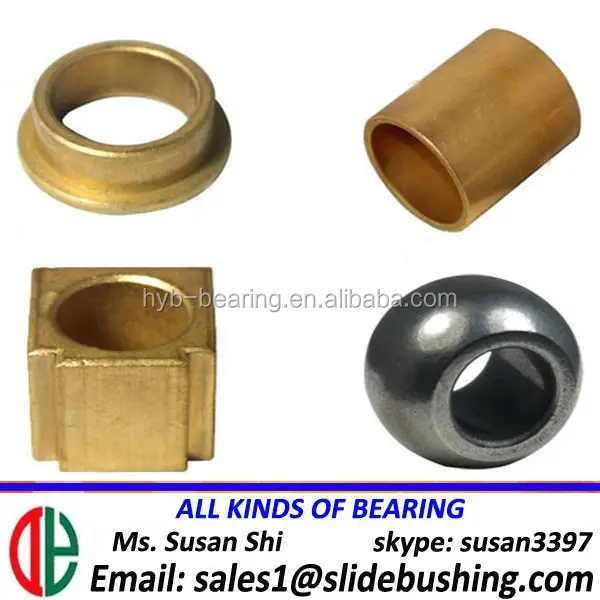 Sinter Bronz Bush ผงโลหะส่วน Rod เมตริก Sintered Bronze Bushing Ball Sintered เหล็กหล่อ Bush