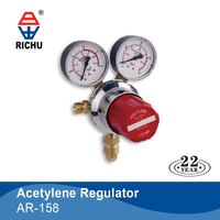 Régulateur de pression de gaz d'oxygène Murex avec double jauge