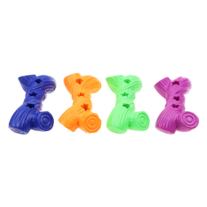 Durable personalizable perro hueso masticar juguetes respetuosos con el medio ambiente de goma indestructible juego de entrenamiento interactivo comida a prueba de fugas 5,5 cm - Product Image 2