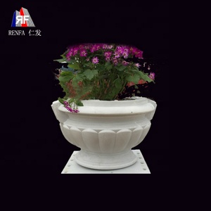 Muffa del calcestruzzo del vaso da fiori della fioriera del giardino all'aperto di plastica prefabbricata di vendita calda da vendere - Product Image 5