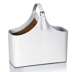 Cestas de Almacenamiento de Regalos de Navidad Vacías Hechas a Mano de Cuero Sintético PU al por Mayor - Product Image 2