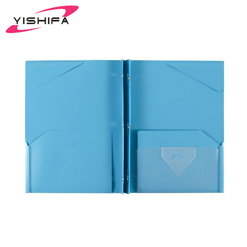 Карманные прозрачные пластиковые декоративные папки размером А4 с 3 зубцами от производителя