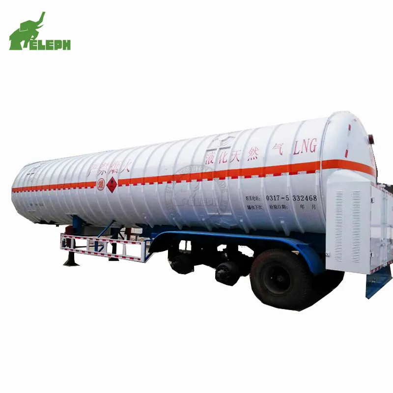 3 оси LNG LOX LPG танкер транспортирует жидкий кислород трейлер танкер для продажи