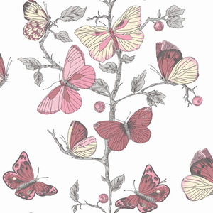 Papel Tapiz Infantil con Dibujos Animados de Niña Bailarina para Habitación de Niñas y Niños - Product Image 2