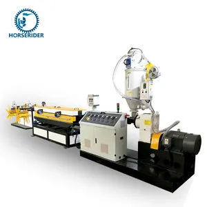 Máquina de fabricación de tubos de plástico corrugado de alta velocidad, mangueras de PVC, electricidad