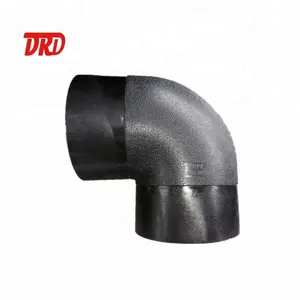 Durable butt fusion pipe fittings PN16 DN110 hdpe elbow 90degree