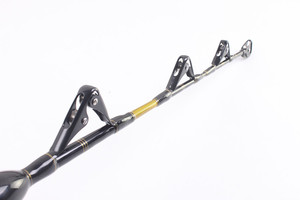 Barra de arrastre GMR024 HATSUGA bent butt, con guías de la bahía del Pacífico - Product Image 2