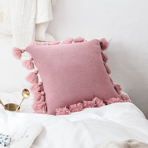 Offre Spéciale couleur unie tissé décoration <span class=keywords><strong>coussin</strong></span> - Product Image 4